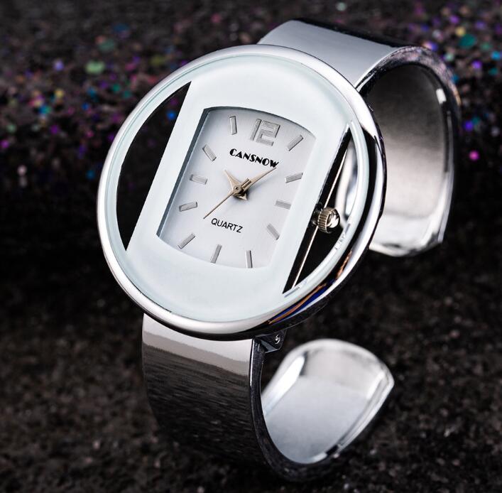 Luxury Women’s Bracelet Watch Gold Silver Dial UK
