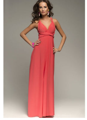 Sexy Backless Maxi Dress Women