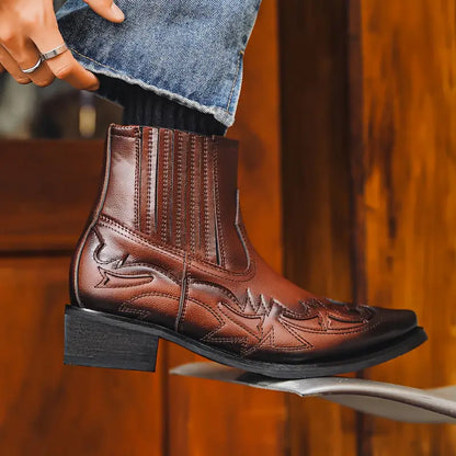 Westmere Leather Ankle Boots