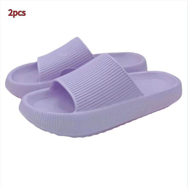 Soft Home Couple Slippers  Comfortable Indoor House Slippers