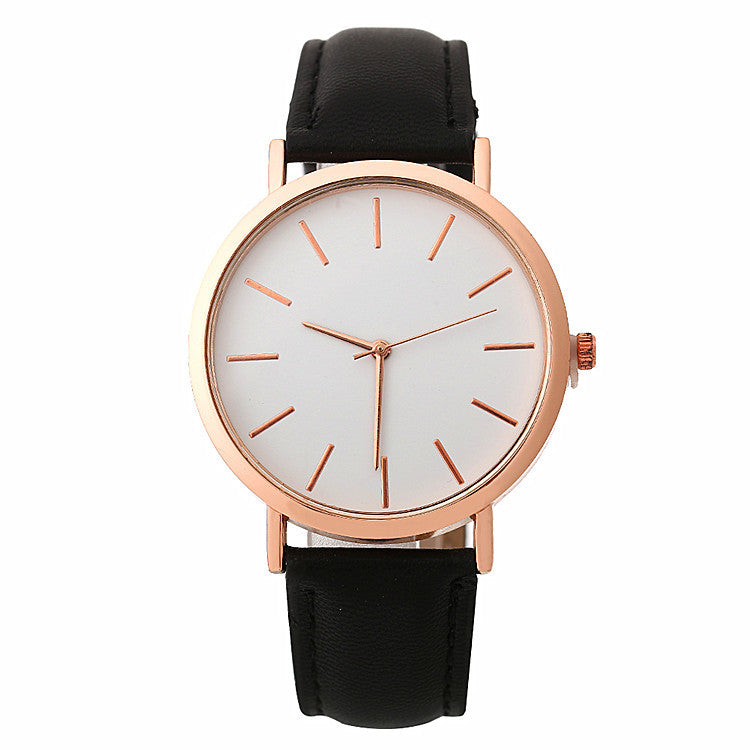Women’s Simple Quartz Dress Watch – Minimalist Fashion Wristwatch
