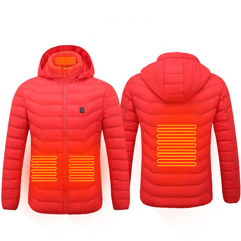 Men’s USB Heated Jacket – Electric Thermal Winter Heating Coat
