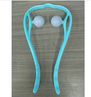 Six Wheel Neck Massager Roller – Multifunctional Manual Massage Tool