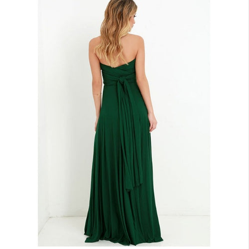 Sexy Backless Maxi Dress Women