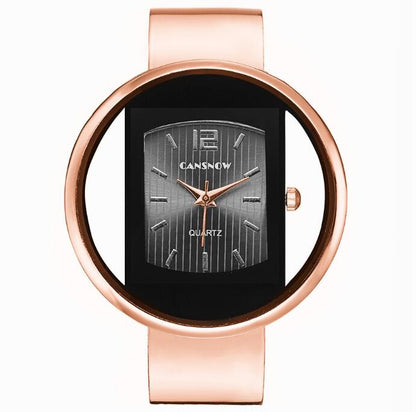 Luxury Women’s Bracelet Watch Gold Silver Dial UK