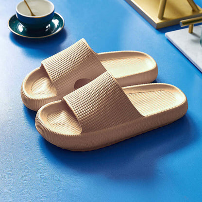 Soft Home Couple Slippers  Comfortable Indoor House Slippers