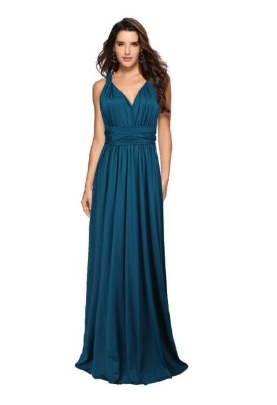 Sexy Backless Maxi Dress Women