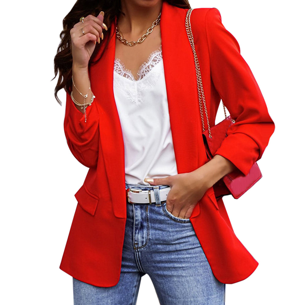 Women’s Oversized Blazer – Elegant Loose Fit Casual Jacket