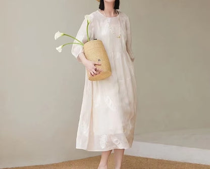 Women’s Linen Personality Dress