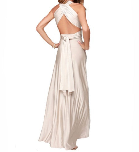 Sexy Backless Maxi Dress Women