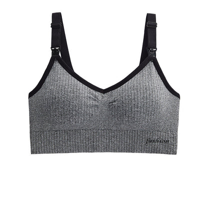 Breastfeeding Nursing Bra – Comfortable Maternity Feeding Bra