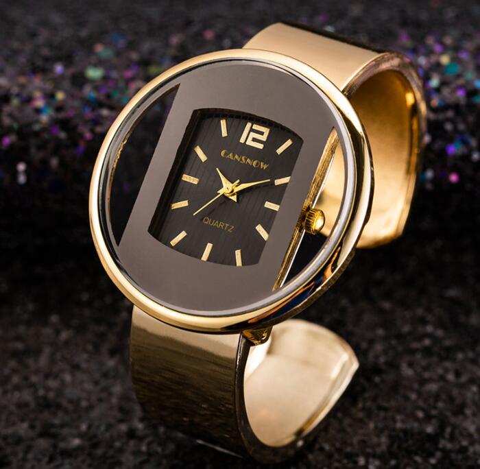Luxury Women’s Bracelet Watch Gold Silver Dial UK