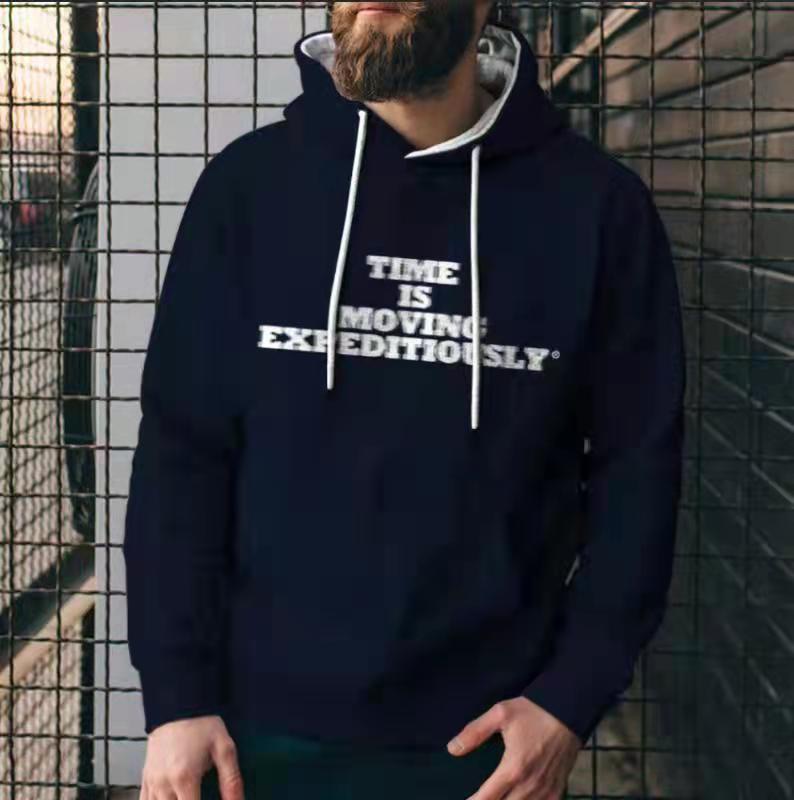 Men’s Solid Color Hoodie – Casual Fashion Sweatshirt Streetwear