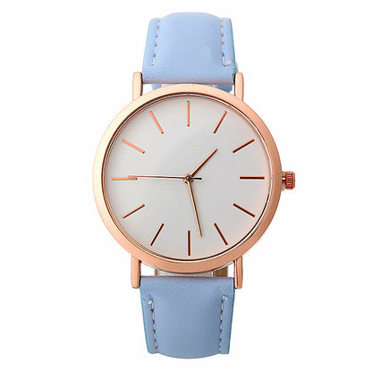 Women’s Simple Quartz Dress Watch – Minimalist Fashion Wristwatch