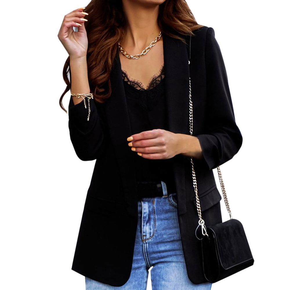Women’s Oversized Blazer – Elegant Loose Fit Casual Jacket