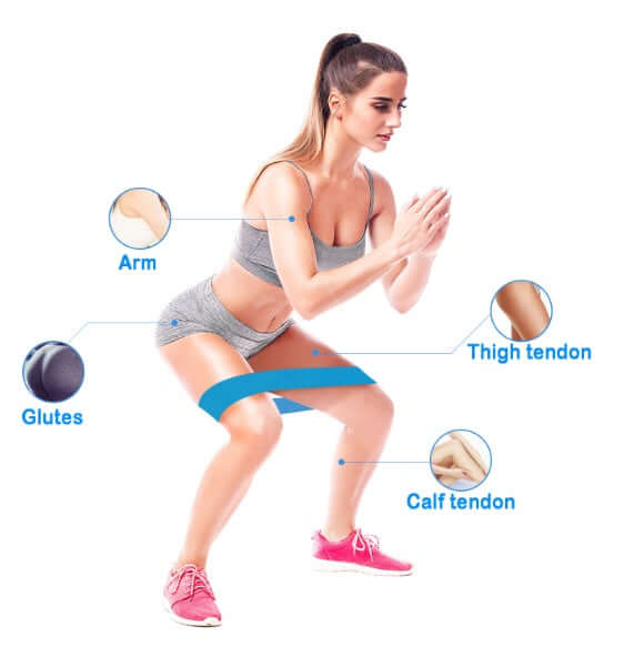 Resistance Bands Set | Booty Workout Elastic Fitness Bands for Gym & Yoga