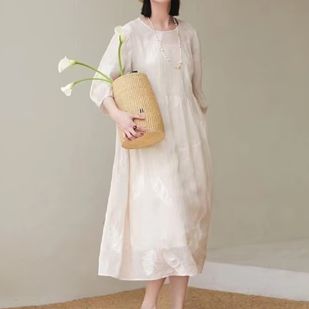 Women’s Linen Personality Dress
