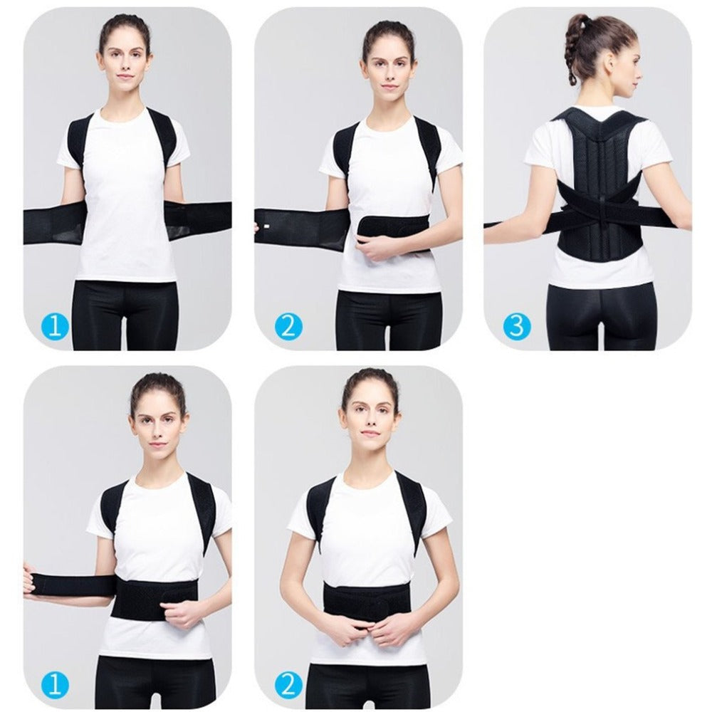 Back Posture Corrector | Spine Support Brace for Shoulder & Back Alignment
