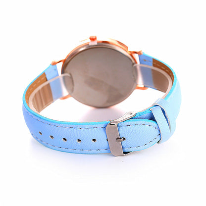 Women’s Simple Quartz Dress Watch – Minimalist Fashion Wristwatch