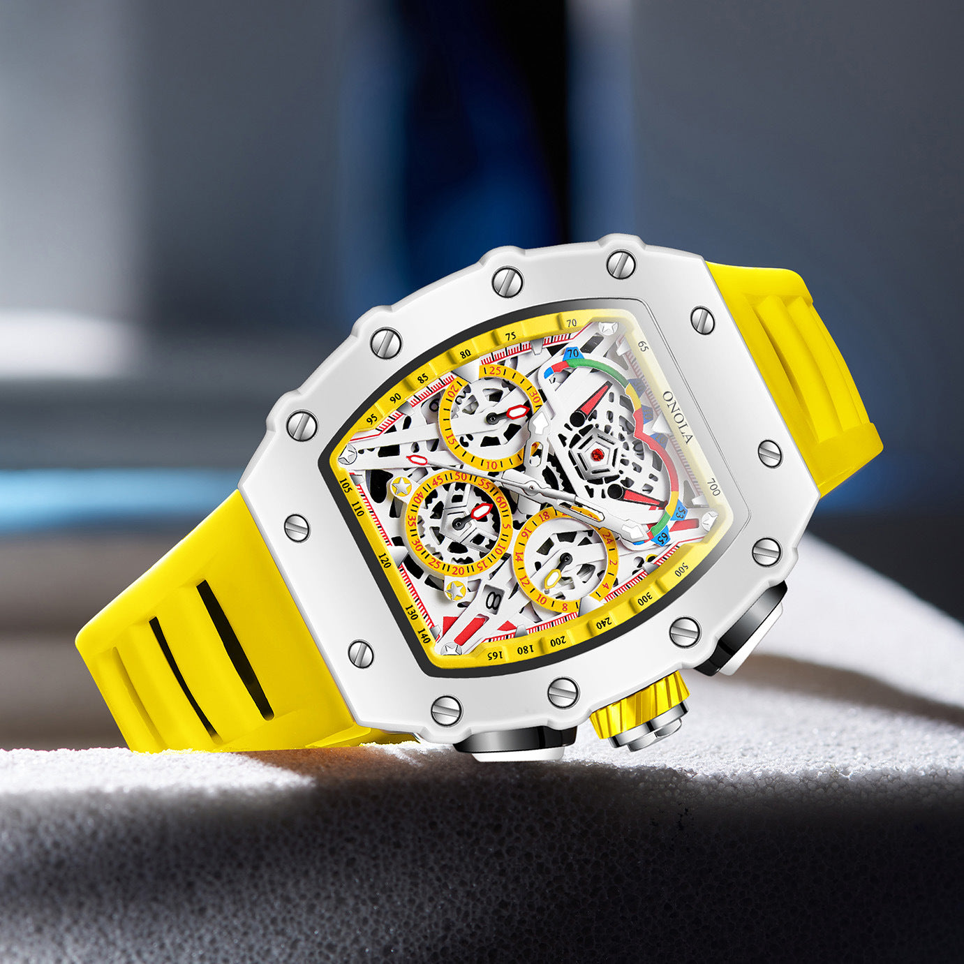 Multifunctional Waterproof Quartz Men’s Watch – Fashion Sports Wristwatch