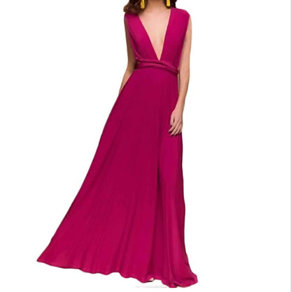 Sexy Backless Maxi Dress Women