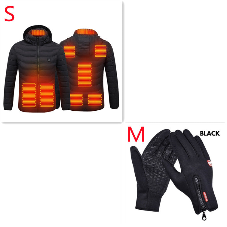 Men’s USB Heated Jacket – Electric Thermal Winter Heating Coat