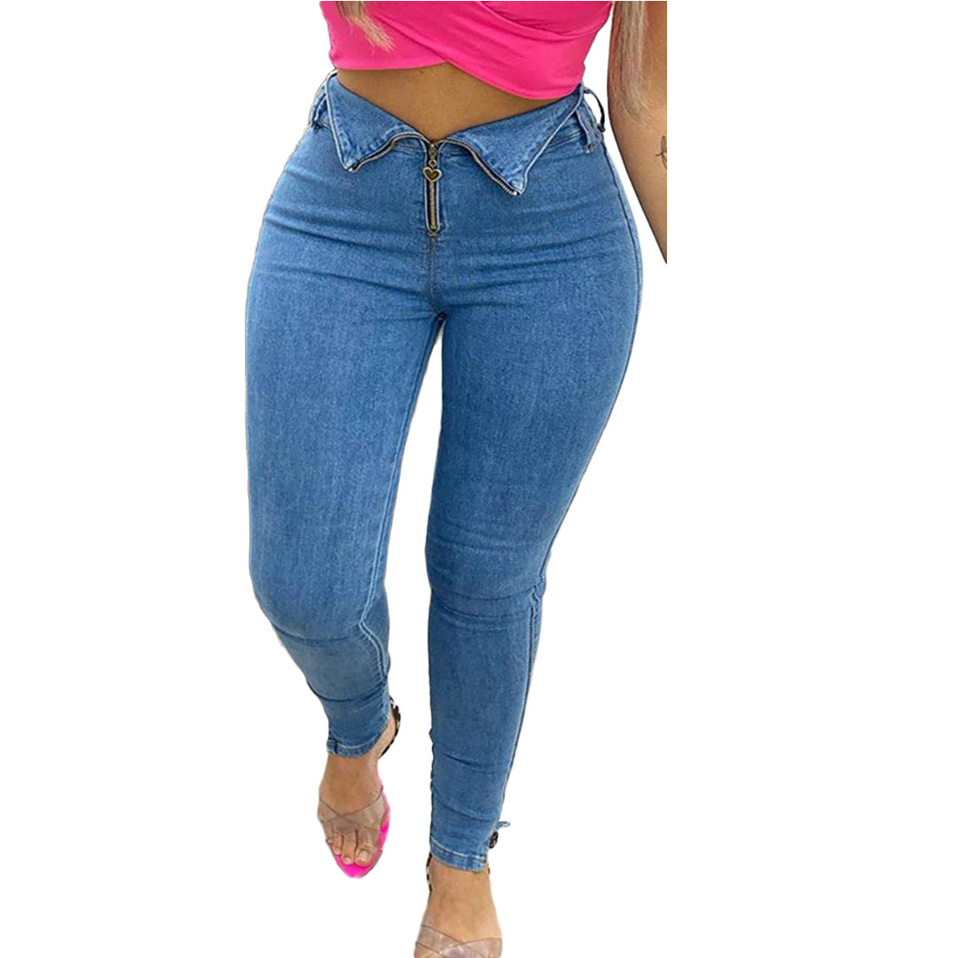Women’s Fashion Casual Jeans | Slim & Comfortable Denim Pants