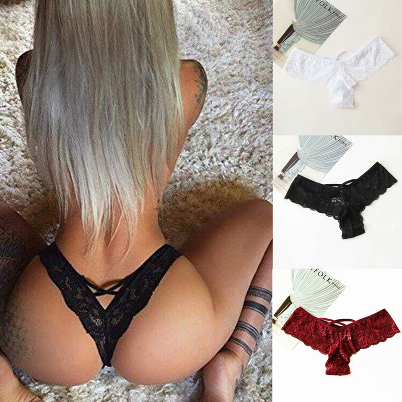 Sexy Lace Thong Panties for Women – Seamless Lingerie S–3XL