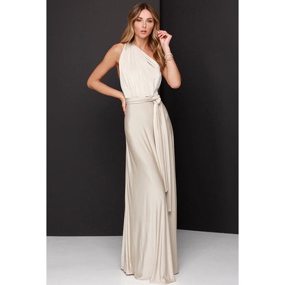 Sexy Backless Maxi Dress Women