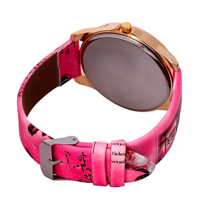 Vintage Paris Eiffel Tower Women’s Quartz Watch – Fashion Wristwatch