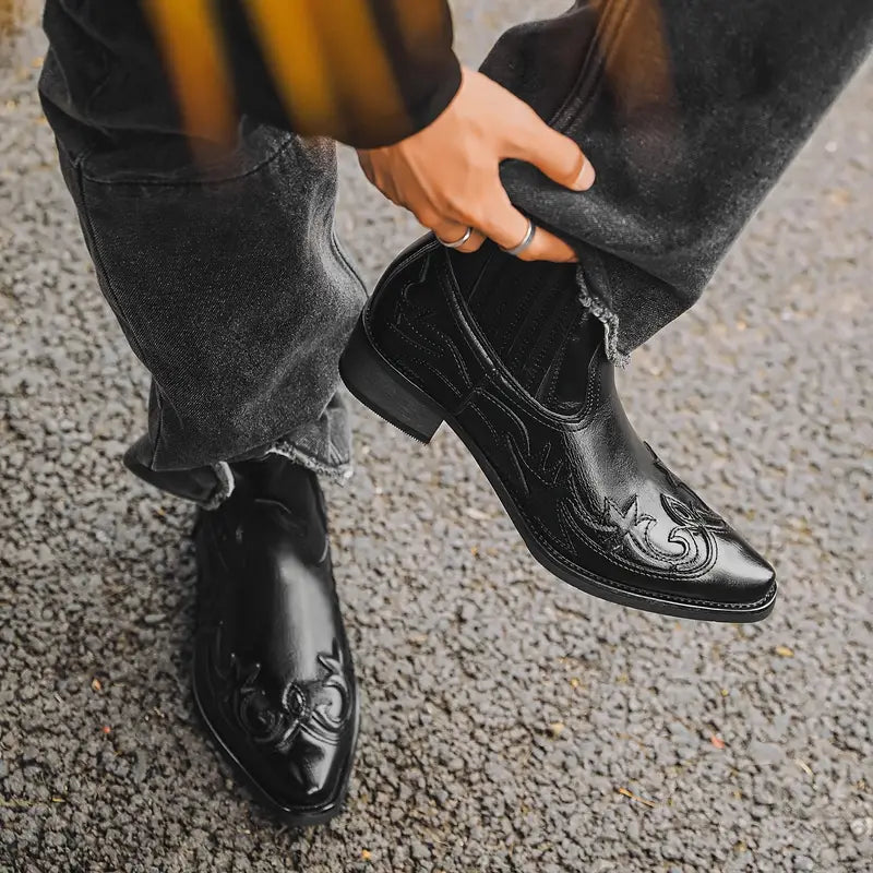 Westmere Leather Ankle Boots