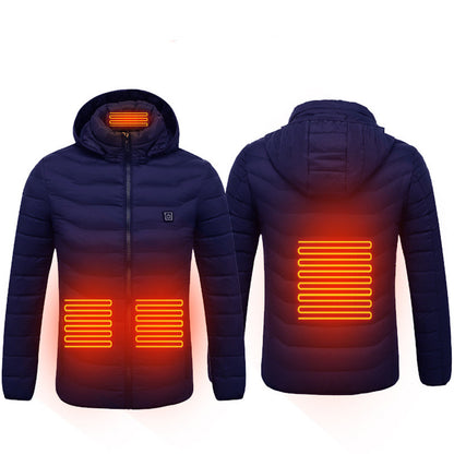 Men’s USB Heated Jacket – Electric Thermal Winter Heating Coat