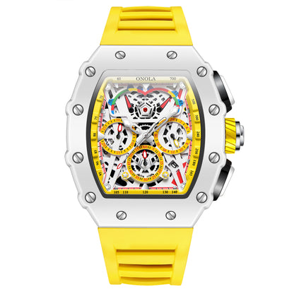 Multifunctional Waterproof Quartz Men’s Watch – Fashion Sports Wristwatch