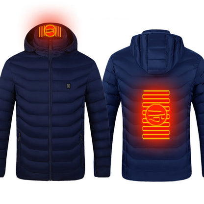Men’s USB Heated Jacket – Electric Thermal Winter Heating Coat