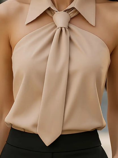 AVALEIN Tie Top