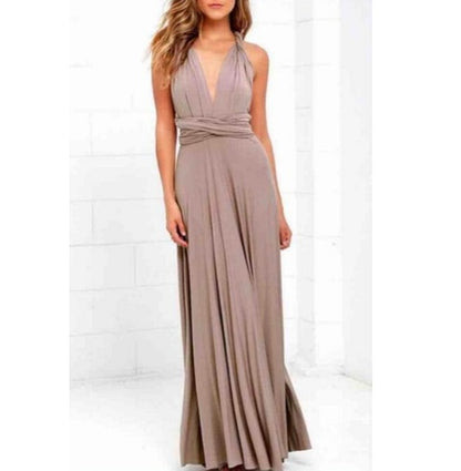 Sexy Backless Maxi Dress Women