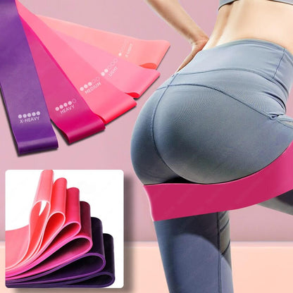 Resistance Bands Set | Booty Workout Elastic Fitness Bands for Gym & Yoga