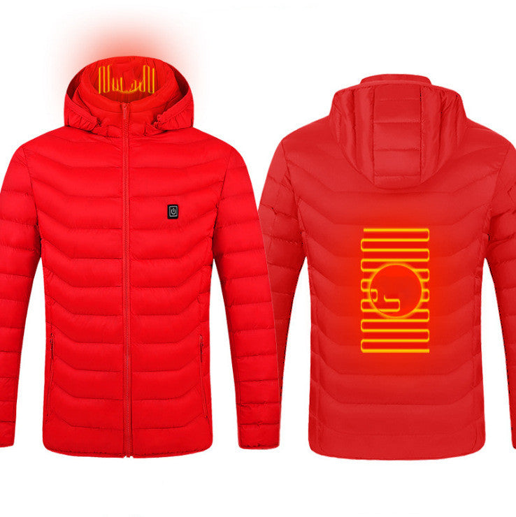 Men’s USB Heated Jacket – Electric Thermal Winter Heating Coat