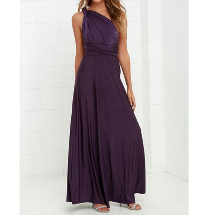 Sexy Backless Maxi Dress Women