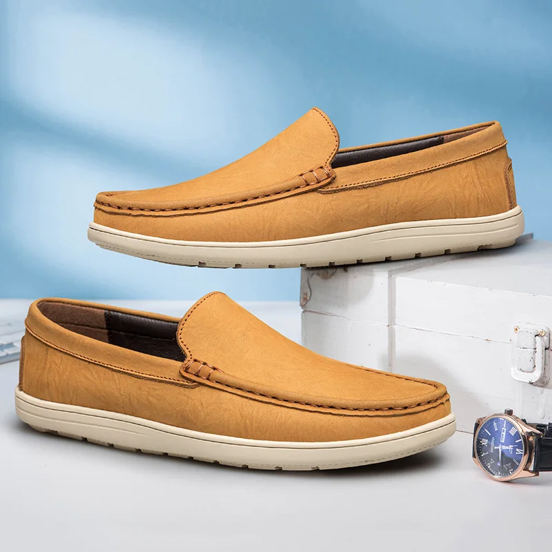Pelle Italiana Leather Loafers