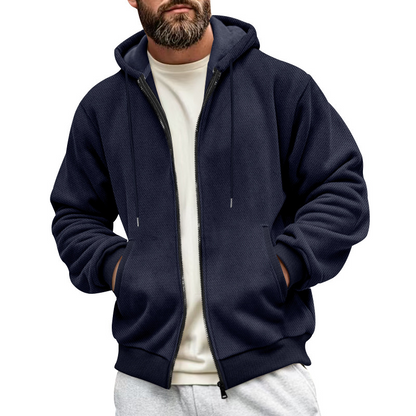 Brooklyn Waffle Knit Hoodie