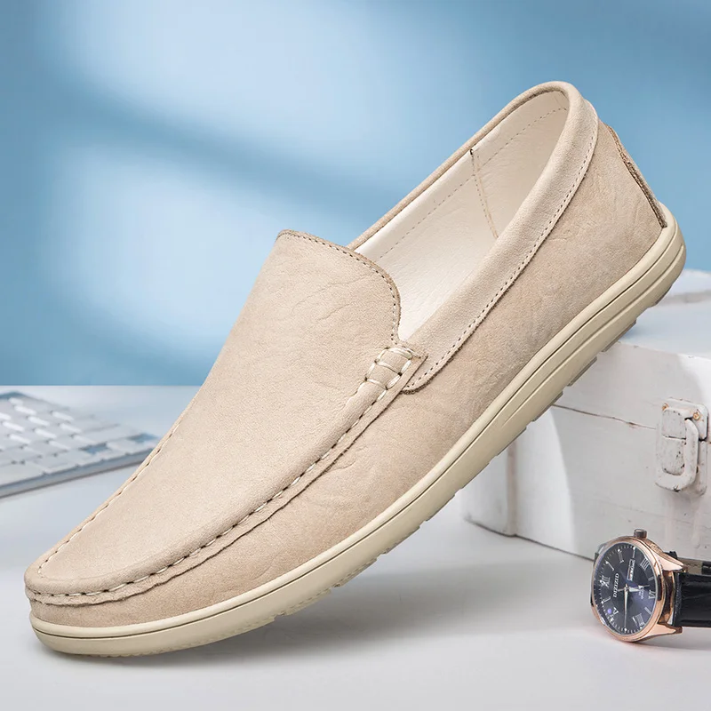 Pelle Italiana Leather Loafers