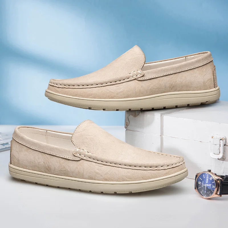 Pelle Italiana Leather Loafers