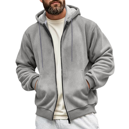 Brooklyn Waffle Knit Hoodie