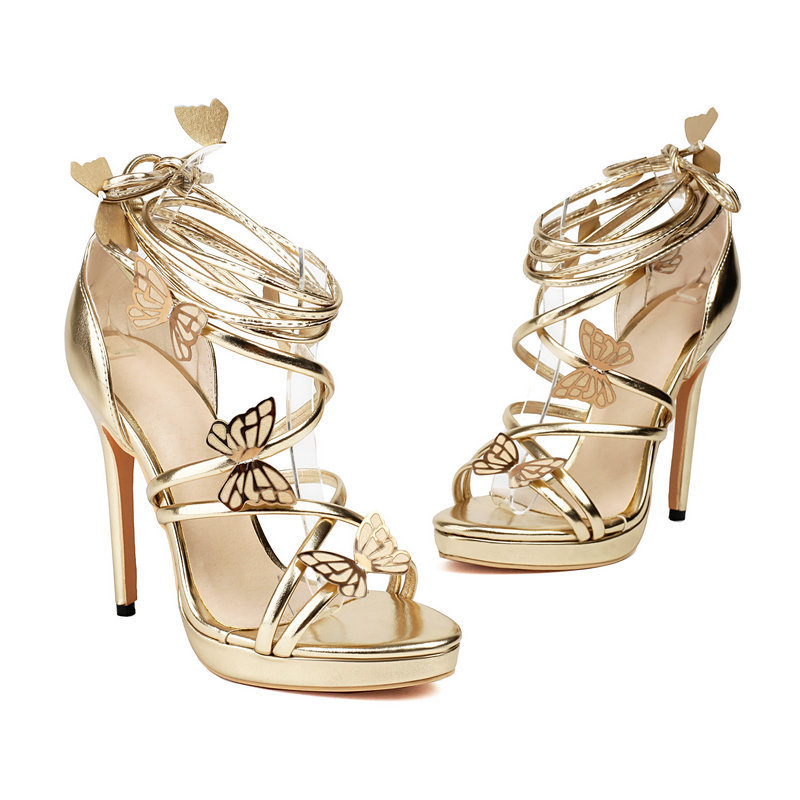 Sabrina Butterfly Heels – Women’s Elegant High Heel Sandals