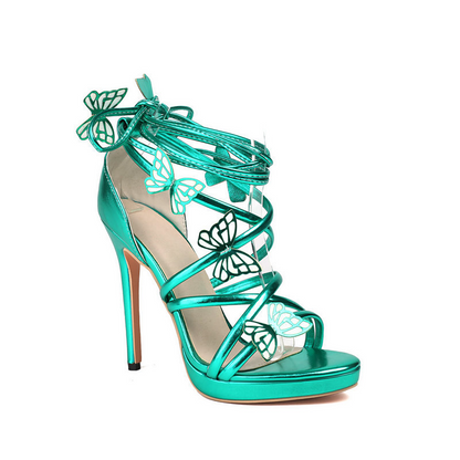 Sabrina Butterfly Heels – Women’s Elegant High Heel Sandals