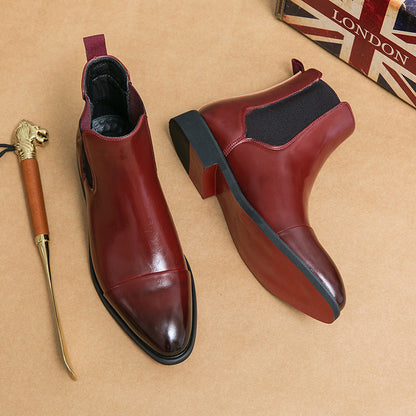 Oxford Leather Boots