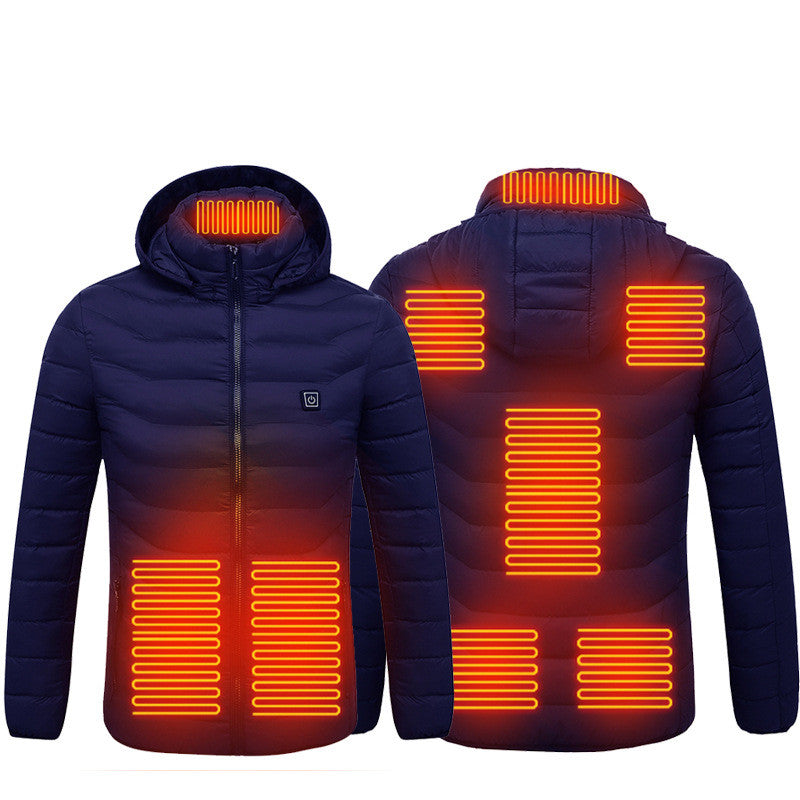 Men’s USB Heated Jacket – Electric Thermal Winter Heating Coat