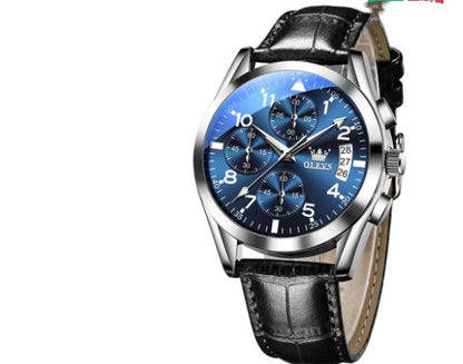 OLEVS Luxury Men’s Quartz Watch – Waterproof Fashion Wristwatch