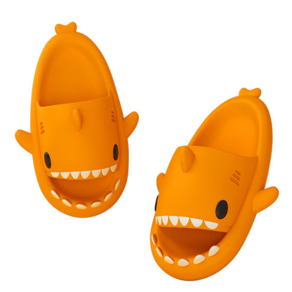 Cartoon Shark Slippers  Funny Soft Indoor & Outdoor Shoes for Couples